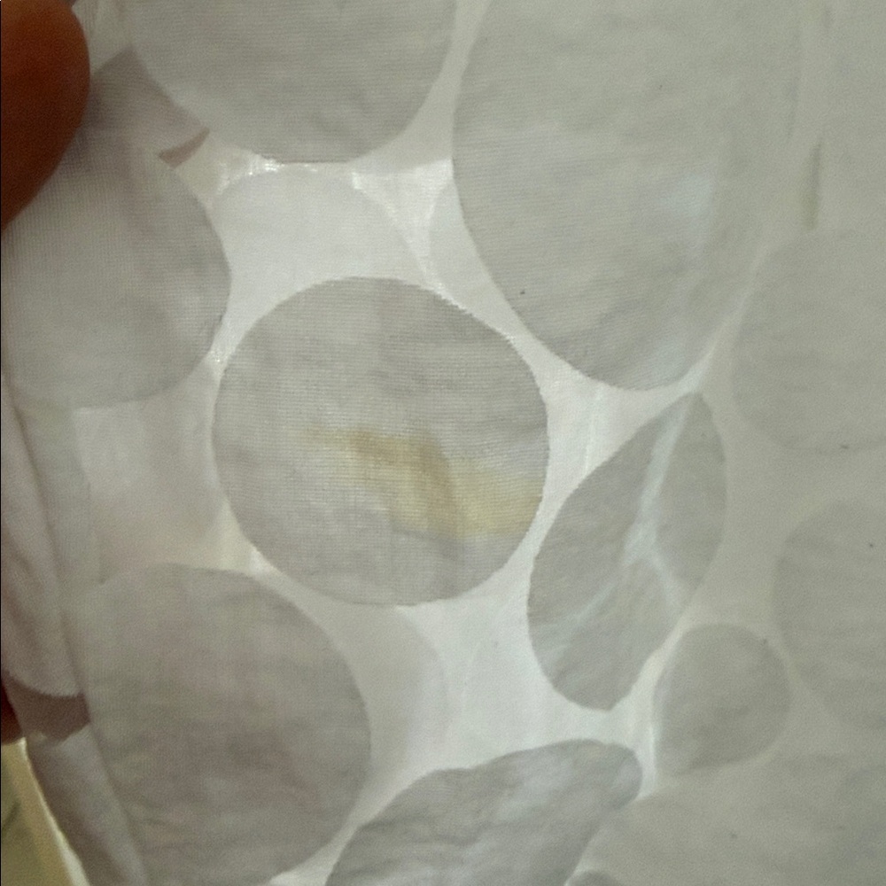 Akris White Circle Pattern Button-Down Shirt - image 4